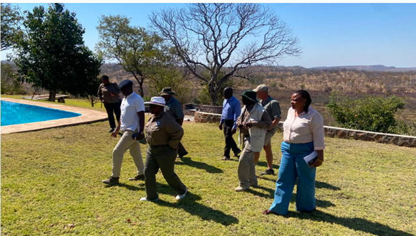 Minister Mavhunga tours Matetsi Hunting Concession to assess veterans asset